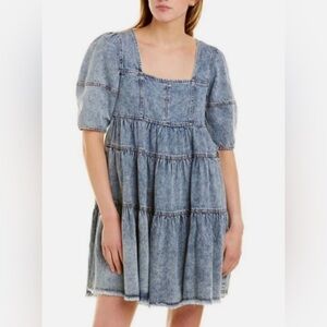 En Saison denim dress